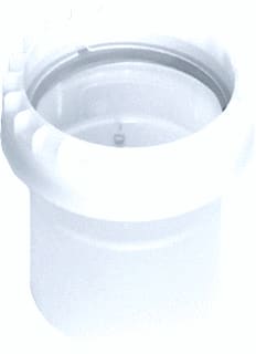 Ubbink - Rolux Flex Enkelw. rookgashulpstuk 2 aansl. Rlx Flex Koppstk Spie 80Pp