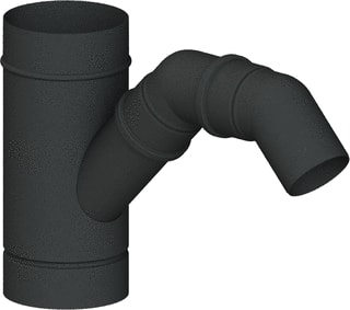 Cox Geelen - ECONEXT Enkelw. rookgashulpstuk 3 aansl. Adap Ddv 60/100 Tbv Wp