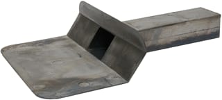Wentzel - Dakafvoertrechter zij-uitlaat Kiezelb 45Gr 300Mm