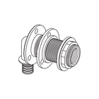 REHAU - RAUTITAN RX Tankdoorvoernippel mrpl.16-rp1/2"x55houtsp.rx
