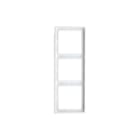 Jung - LS990 Afdekraam schakelmateriaal Afdkrm 3V Alpin Wit