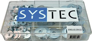 Systec - assortimentsdoos bevestigingsmat. CARROSRNG ASS DOOS