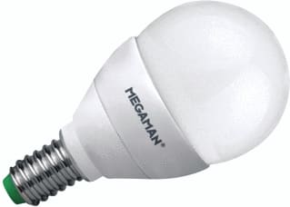 Megaman - LED-lamp pingpong 5/25w/e14 28 dm