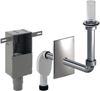 Geberit - Inbouwsifon Inb.Sifon Wst D50-56 Glchr