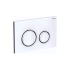 Geberit - Sigma50 Bedieningsplaat spoelsysteem Bed Pan Rnd Wt