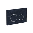 Geberit - Sigma50 Bedieningsplaat spoelsysteem Bed Pan Rnd Chr/Mu