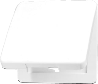 Jung - CD500 Overgangsafdekplaat schakelmat. Klapdeksel 50X50 Alpw Cd