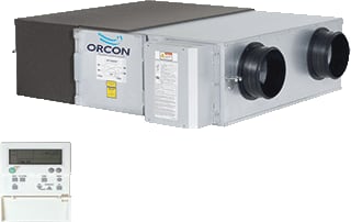 Orcon - WTU TA WTW apparaat utiliteit orcon wtw-unit wtu-1000-ec-ta