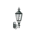 KS Verlichting - Klassiek zeskant Plafond-/wandarmatuur wandarm loenen m grn