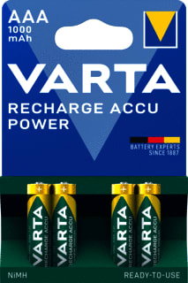 Varta - Recharge Accu Power Batterij, oplaadbaar Batt.Opl. Hr03 Br4