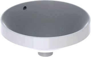 Geberit - VARIFORM Wastafel / Fontein Vari Opbwast Rnd 40 M/O W