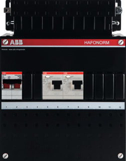 ABB - Hafonorm HAD Groepenkast, geassembleerd Inst. Kast Had3030-22+H42*
