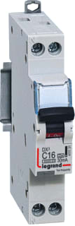 Legrand - LEXIC Aardlekautomaat Al.Aut P+N 30Ma 1Mod C16