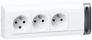 Legrand - Contactdooscombinatie tafcontds 3x2p+pa