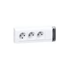 Legrand - Contactdooscombinatie tafcontds 3x2p+pa