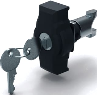 Legrand - XL3 Deursluiting voor kast/lessenaar Handgreep En Slot 405-630