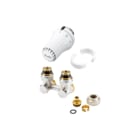 Danfoss - Rad. aansl. combi. v decorradiator rae-k set haaks