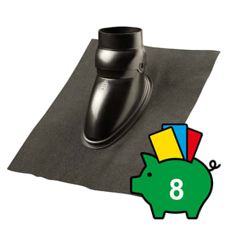 Ubbink - Ubiflex Dakdoorvoerpan Pan 131 500X600 Ub