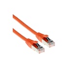 ACT - Patchkabel twisted pair Oranje 1M Sftp Cat6A Rj45