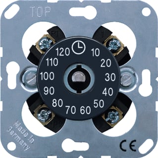 Jung - Basiselement Timer voor schakelmateriaal Timer 120Min 1P/Wis Basis