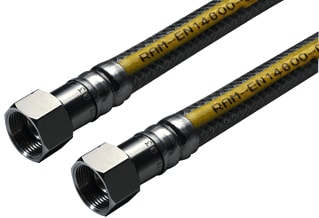 Raminex - Superflex Premium Flexibele metalen aansluitslang Gasslng Superflp M24 200