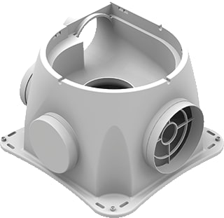 Zehnder - ComfoFan Toebeh./onderdelen voor ventilator Behuizing S