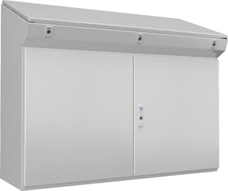 Rittal - Lessenaarsectie leeg Cx Lessnr 1200 2D Ral7035