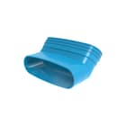 Wavin - Ventiza Bocht ovaal luchtkanaal Pvc Vent Bcht 45 235X80M/S