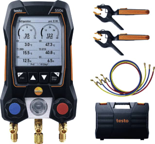 Testo - Meerwegkranenblok Slimme Digitale Manifold 550S