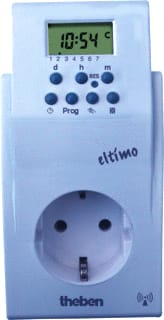 Theben - Schakelklok voor wandcontactdoos -eltimo 020 s dcf