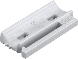 OBO - Fixeerplaat voor beugelklem Tegenwand 8-12Mm Poly