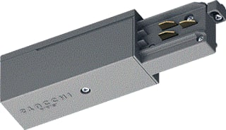 Performance in lighting - OTR Toebeh./onderdelen voor stroomrail End-Feed Left-Pol 9002/B