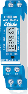 Eltako - WSZ12 Elektriciteitsmeter kwhm 1f/n 32a wsz12d mid