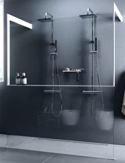 Novellini - Inloopdouche dchcbil kuadra 116
