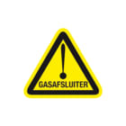 Pikt-O-Norm - Veiligheidspictogram Ptg 9Cm Gasafsluiter