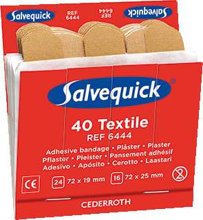 Salvequick - Toebeh./onderdelen voor eerste hulp pleister navul6444 ds240