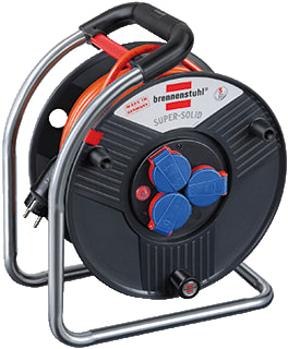Brennenstuhl - Super Solid Verlengkabelhaspel kabhasp 1308250 50m 3g1,5