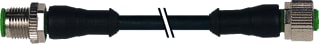 MURR - Sensor/actorkabel met connector M12 M/F 0Pur 5X034 Zw