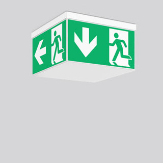 RZB - Signcube Midi Noodverlichtingsarmatuur  672299.002