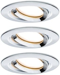 Paulmann - Downlight/spot/schijnwerper Ebl Nova Plus Coin D 3X6,