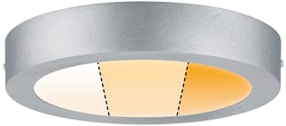 Paulmann - Plafond-/wandarmatuur wd carpo 12w ledpanel 15w