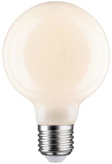 Paulmann - LED-lamp Fil G80 470Lm E27 Opal D