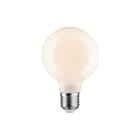 Paulmann - LED-lamp Fil G80 470Lm E27 Opal D