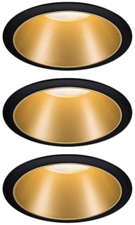 Paulmann - Downlight/spot/schijnwerper Ebl Cc Rd Stijf 3X 27K Zw