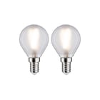 Paulmann - LED-lamp Fil 2Er Tropfen 250Lm 2,5