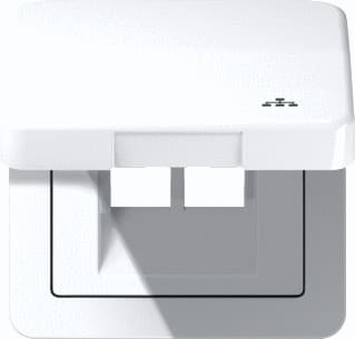 Jung - Afdekraam schakelmateriaal cd590kllanww
