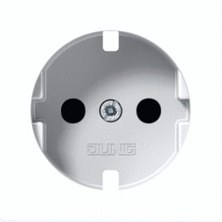 Jung - Bed.element / centr.pl. schakelmat. Cpl A500 Alp Wt