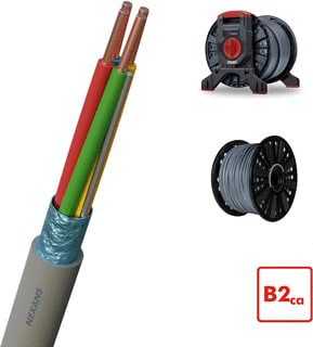 Nexans - Signaalkabel H(st)H B2ca Data- en communicatiekabel 10569189 Ha500