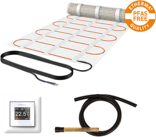 Etherma - EFLOOR PRO PREMIUM Elektrische vloerverwarming Vlrvrw Pro 4,0M 150W/M