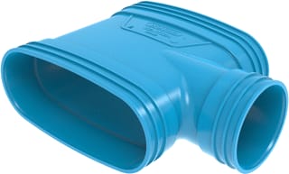 Wavin - Ventiza T en Y-stuk rond luchtkanaal Vent. T-Stuk Bl 195X80 3M